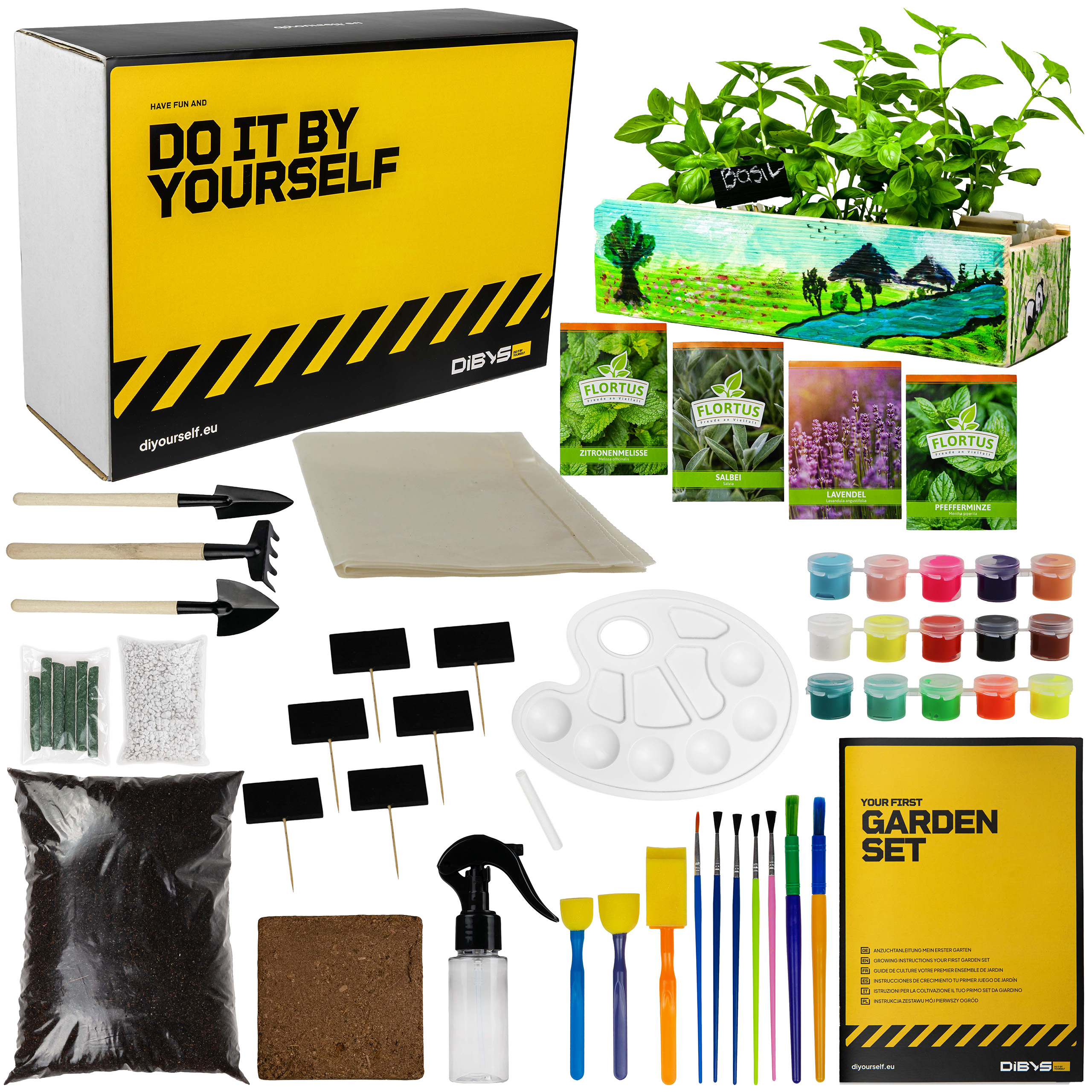 MEIN ERSTER GARTEN SET MIT KRÄUTERTEES