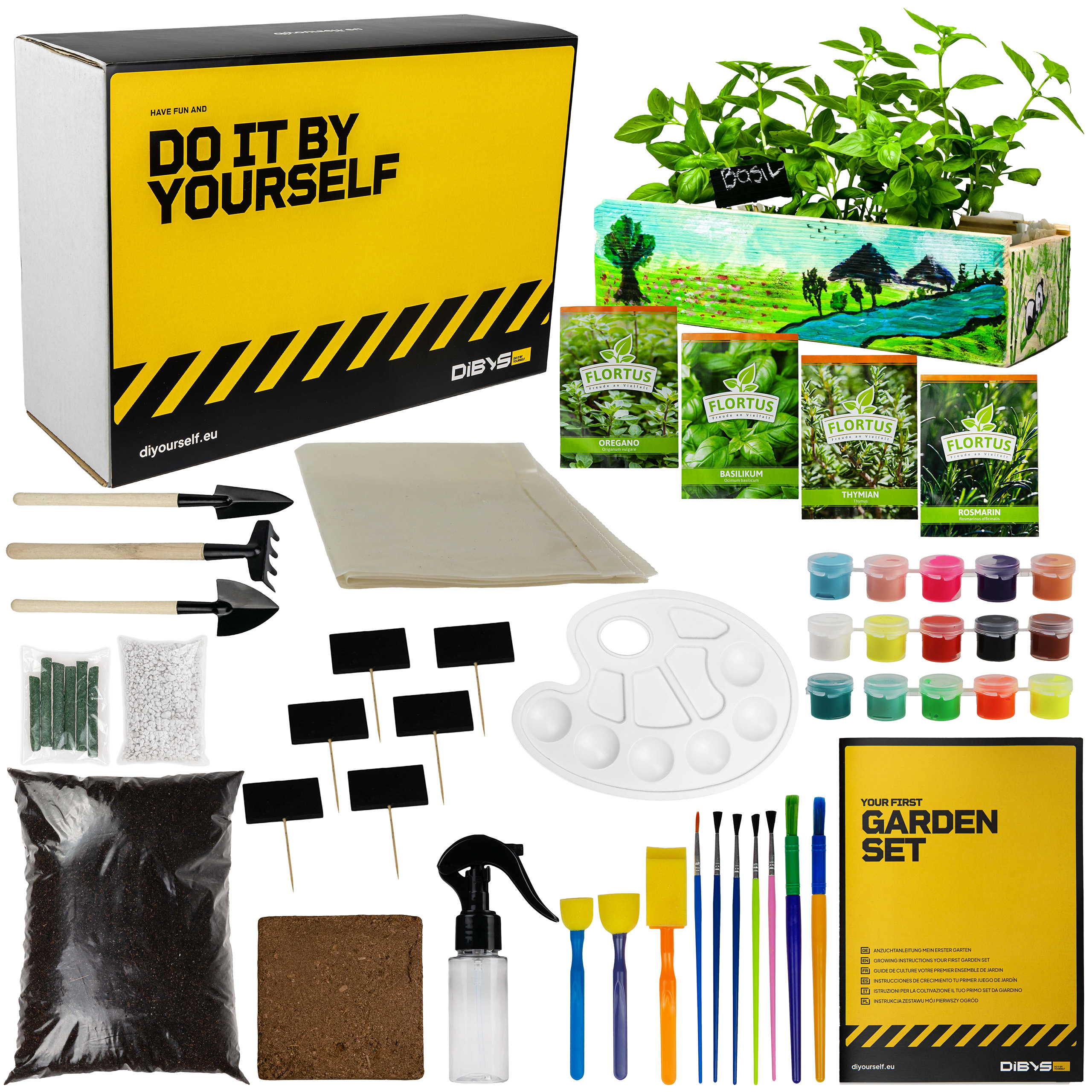 MEIN ERSTER GARTEN SET MIT KRÄUTERN